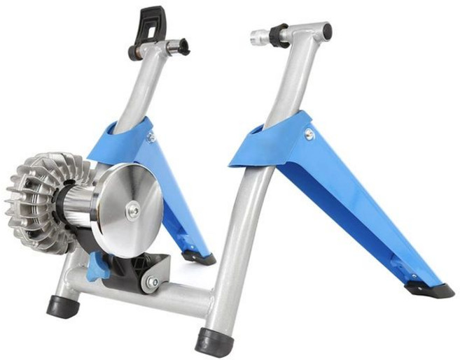 자전거트레이너 실내 사이클 롤러 고정로라 라이딩, 1개, 액체저항형 자전거