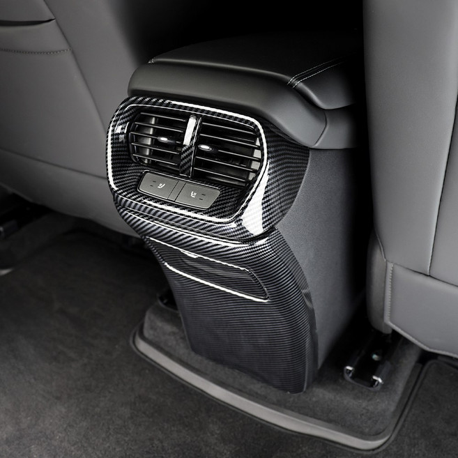 유투카 호환 씨라이언7 악세사리 몰딩 2열송풍구 커버, 카본몰딩 2열송풍구 커버, 기타