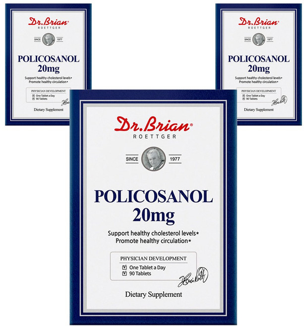 닥터브라이언 폴리코사놀 20mg 타블렛, 90정, 3개