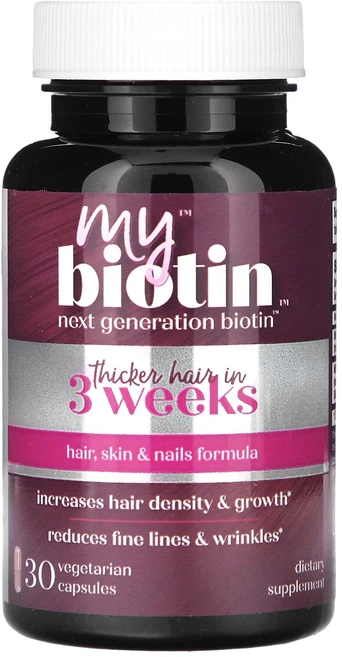 Purity Products MyBiotin 모발 피부 및 손발톱 포뮬라 베지 캡슐 30정, PurityProductsMyBiotin모발피부및손발톱, 1개 - 쿠팡