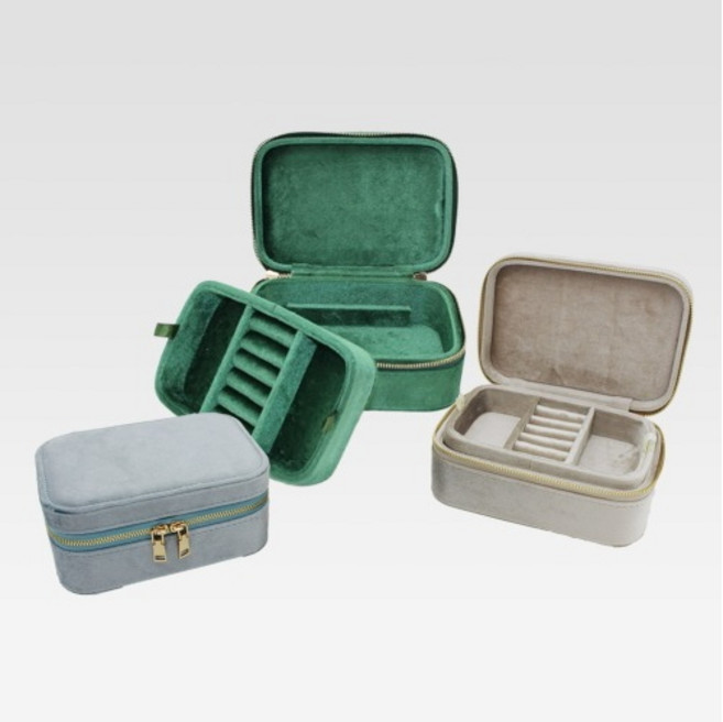 벨벳 2단 보석함