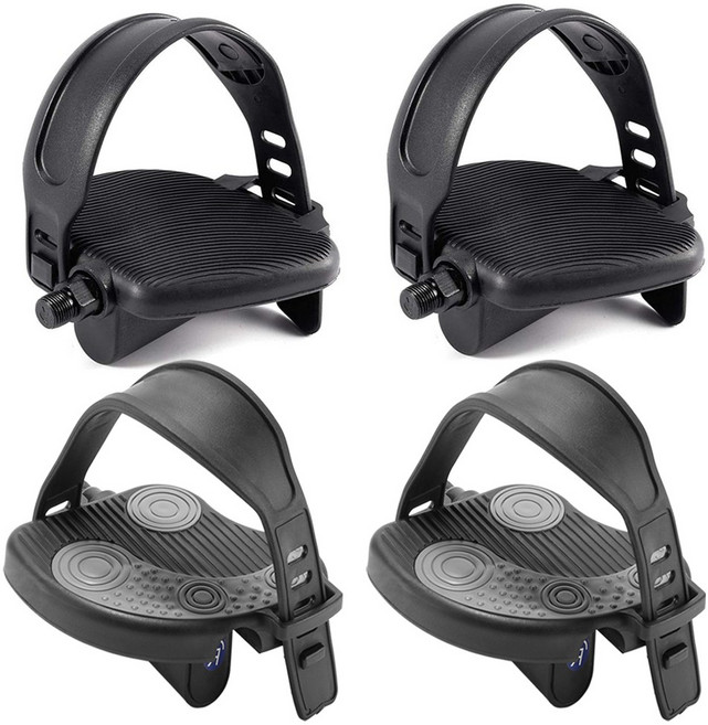 실내자전거 헬스클럽 자전거 클럽용 페달, D타입페달14mm, 1개