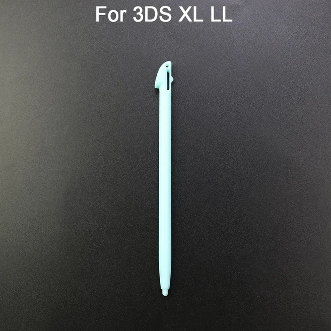 금속 스타일러스 플라스틱 터치 스크린 펜 닌텐도 2DS LL WII U 교체 부품 1 개, 08 3DS XL LL-Plastic