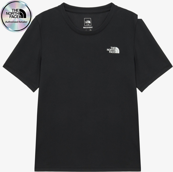 (노스페이스 공식) 여성 리커버리 반팔 티 NT7US41A_BLK
