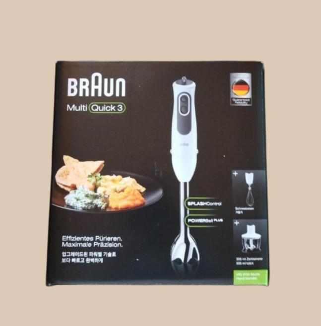 [KT알파쇼핑]브라운 MQ3135 핸드블렌더 11단계 속도조절, 단일상품_모델명/품번_상세페이지참조, 1개