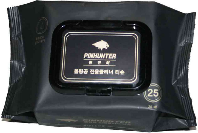 핀헌터-볼링티슈, 블랙, 1개