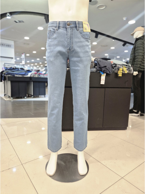 뱅뱅 S/S #신상 반값# 남성 기본 일자핏 사방스판 청바지 NQM246