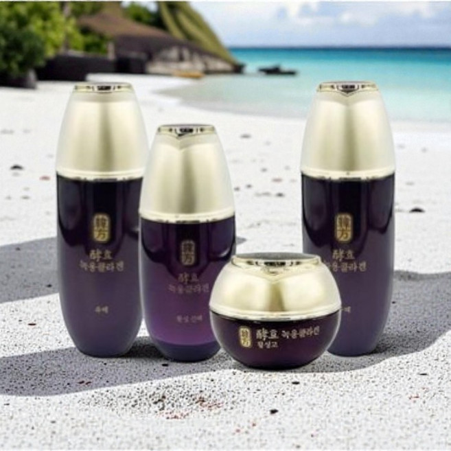 수려한 효 녹용콜라겐 4종 수액140ml/유액140ml/활성고30ml/활성진액50ml 단품세트, 기초보습 선물세트 수려한 효 녹용콜라겐 4종 수액140, 1