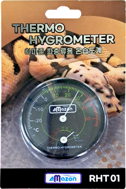아마존 파충류 온습도계 [아날로그], 아마존 온습도계 [아날로그], 1개