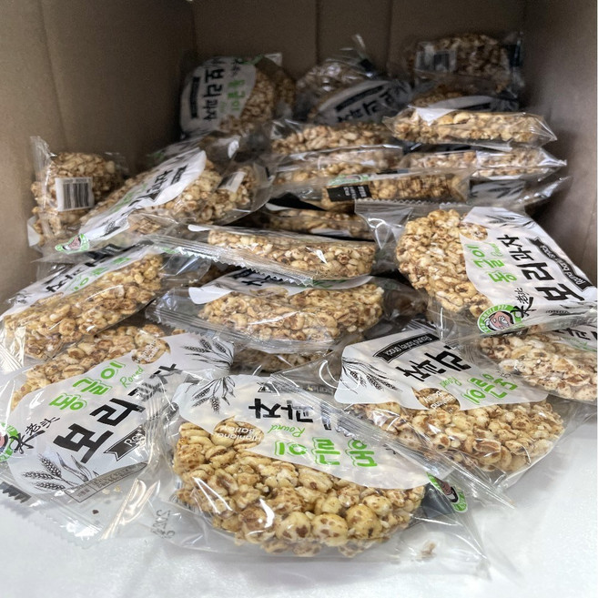 엉클팝 동글이 보리과자, 16.5g, 48개