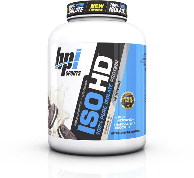 bpi 分離乳清蛋白粉 奶油餅乾口味, 2.208kg, 1罐