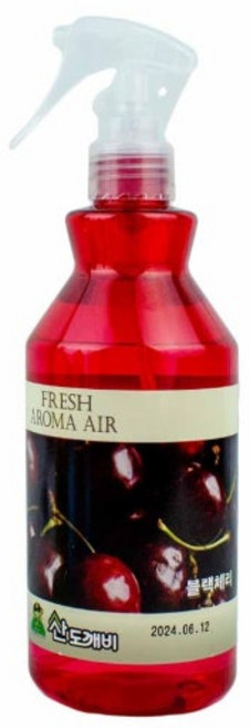 산도깨비 후레쉬아로마에어, 블랙체리, 3개, 380ml