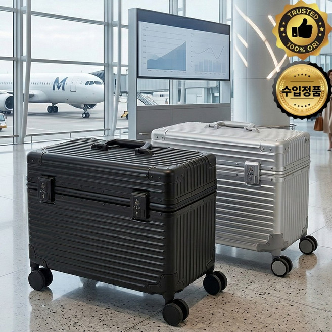 이지웨이 승무원캐리어 위로열리는캐리어 기내용 하드케이스 장비가방