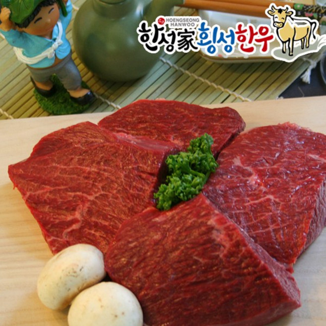 더바른식탁 한우 1+등급 꾸리살 300g 횡성 한우 한우 국거리 소고기 국거리 쇠고기 국거리용, 1개