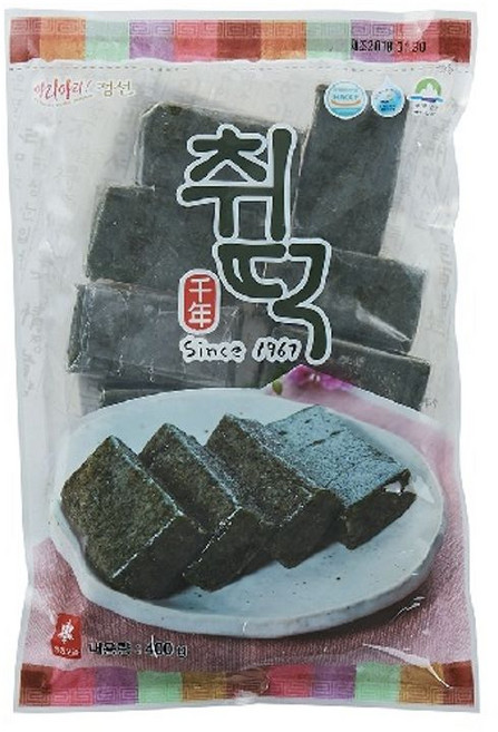 천년취떡 수리취 인절미, 30개, 50g