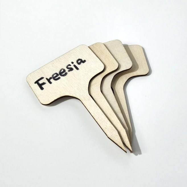 화분 이름표 식물 가든픽 말풍선 라벨 네임택 팻말 꽂이 정원 표시, 상세페이지 참조