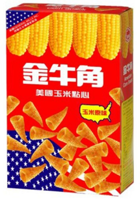喜年來 金牛角 原味玉米點心, 布書