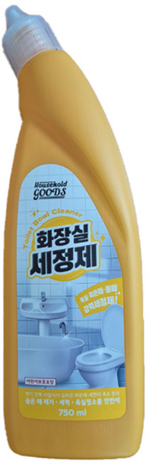 노브랜드 화장실 세정제 750ml 곰팡이 / 찌든때 / 락스, 3개