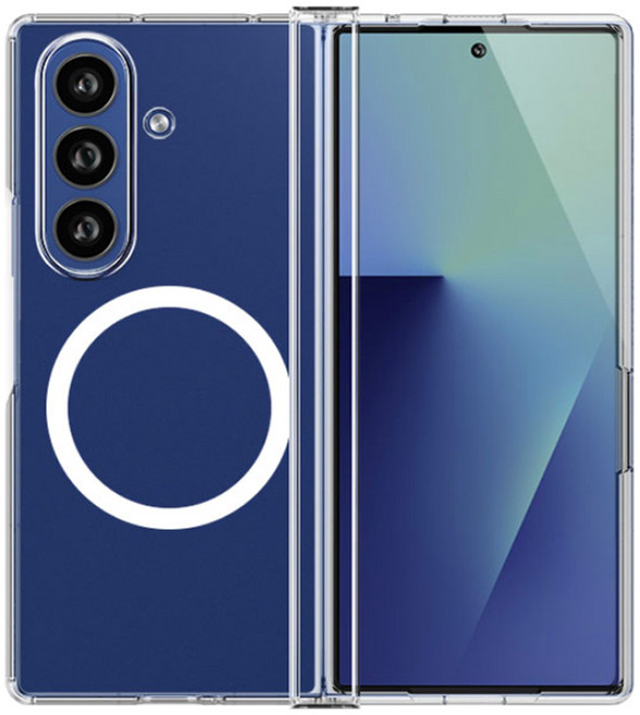 갤럭시 Z 폴드7 F966 맥세이프 자석 힌지 보호 캡 풀커버 방탄 하드 케이스 지폴드7