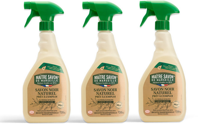 매터사봉 블랙솝 사봉느와르 올리브 만능 다목적 청소 세정제 클리너, 3개, 750ml