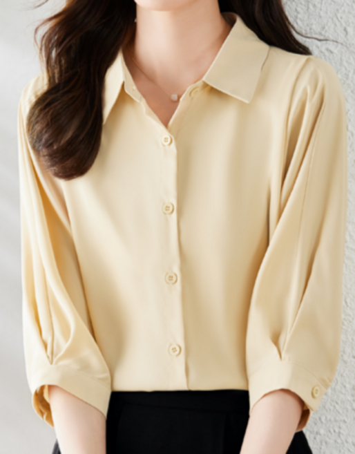 비앤에이치스타일 여성 셔츠 블라우스 7부 419