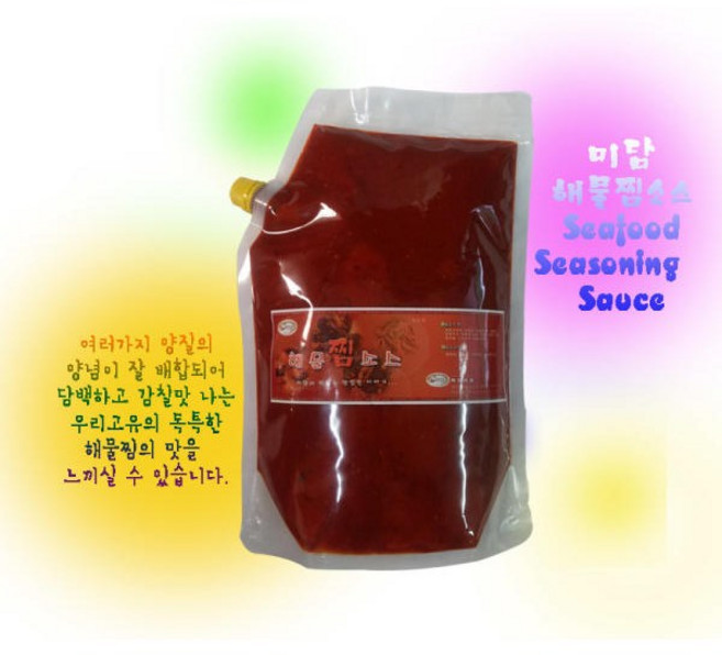 해물찜소스 해물탕 매운양념, 1개, 2kg
