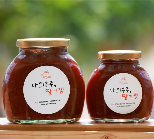 건강한 무첨가 수제 딸기잼 300g 600g 선택1 농장직송 우주딸기, 1개