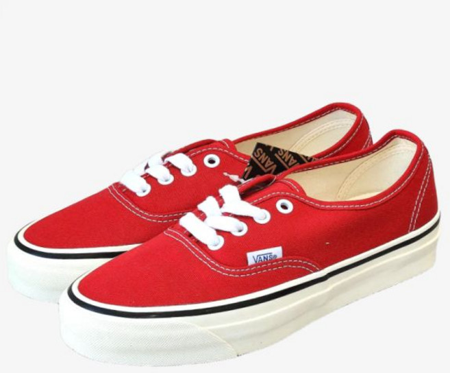 반스 어센틱 리이슈 44 LX 레이싱 레드 VN000CQABOP