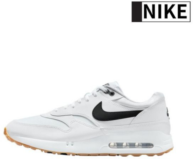 나이키 키높이 에어 골프화 남성 여성 에어맥스 1 86 흰색 검정색 여자 스크린 남자 인피니티 연습용 리액트 야외 조던 골프운동화