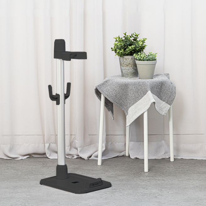 만능 무선 청소기 거치대 다제품 호환, 1개, BW