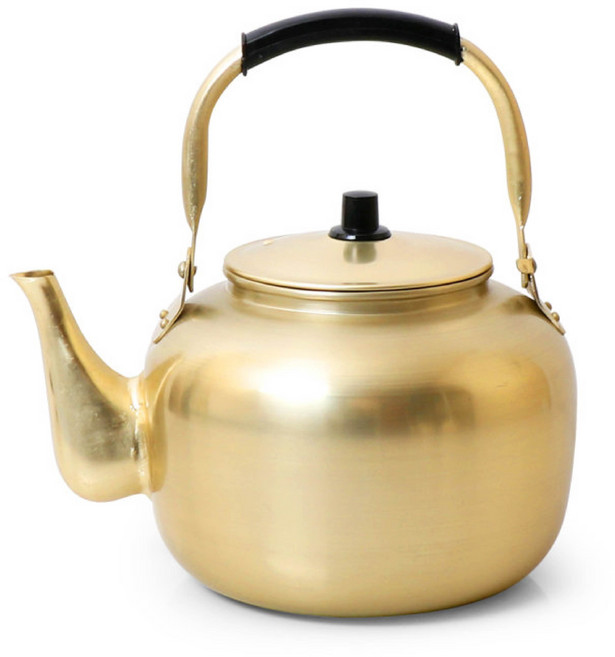 주방닷컴 양은 주전자, 4L, 혼합색상, 1개