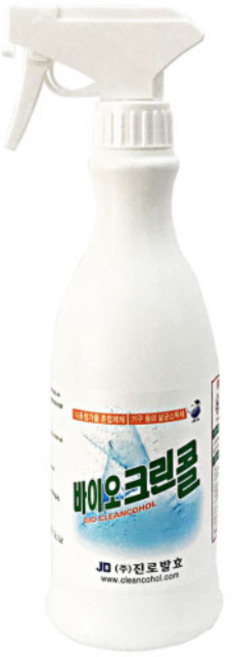 바이오크린콜 진로발효 살균소독제, 450ml, 2개
