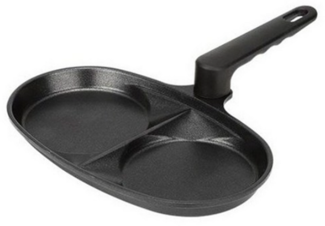 키친아트 휴브 2구 프라이팬, 24.7cm, 2개