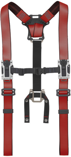 타지마 서스펜더 SFSAF-RE 공구멜빵 레드 프리사이즈, 1개