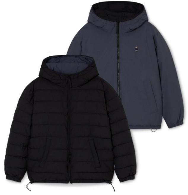 [후아유] 공용 라이트 후드 양면 점퍼 (WHJPG1196U)3