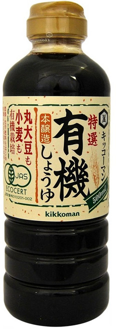 기꼬만 특선 유기 간장, 상품선택, 3개, 500ml