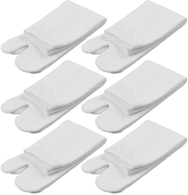 리빙준 무지 타비 양말