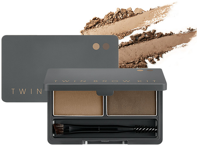 미샤 트윈 브로우 키트 4.4g, 그레이브라운, 1개