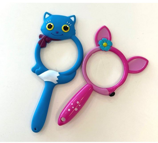 캐릭터 돋보기 5종 밤비 돋보기 고양이 강아지 돋보기, 04.핑크밤비 돋보기(New)