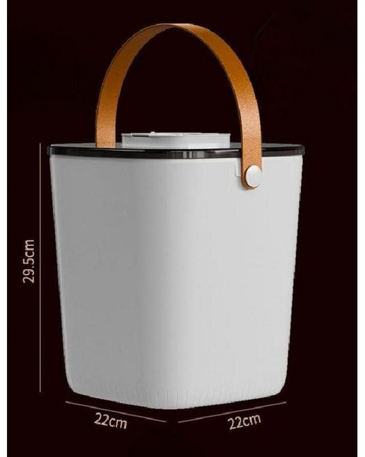 진공 쌀통 가정용 쌀 곡물 잡곡 사료 손잡이 있는 USB 충전 10kg 보관함, USB충전/진공 보관통13L(약 10kg), 1개