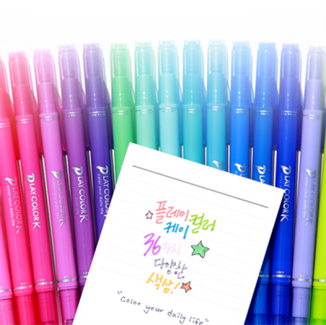 톰보우 트윈 플레이칼라K 사인펜[00385528], 블루