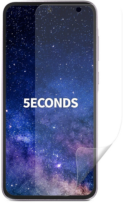 5세컨즈 부착이 쉬운 우레탄 액정보호필름, 2개