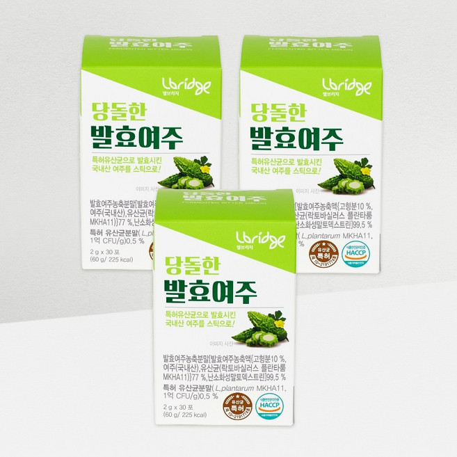 당돌한 발효여주 2g x 30포 1개, 3개, 60g