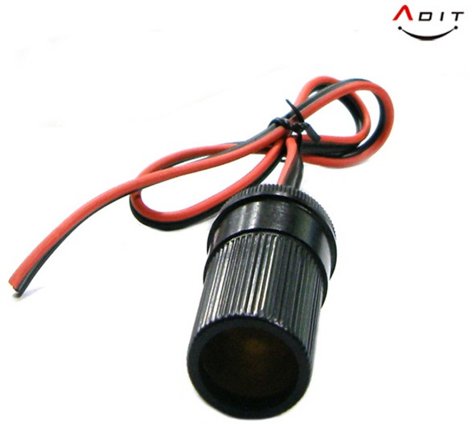 ADIT DIY 차량용 시가잭 시거소켓 시거잭 연결 연장케이블, BP0120, 1개