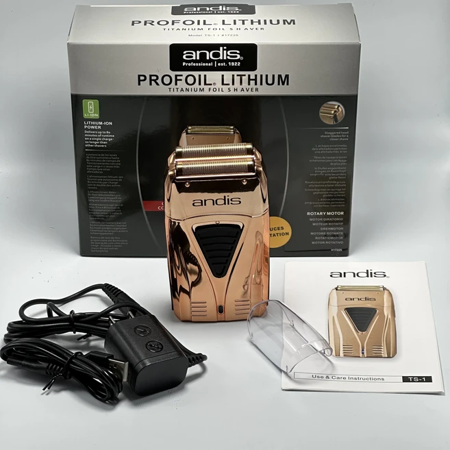 쿠쿠스토어 앤디스 프로포일 리튬 플러스 17225 이발사 헤어 클리닝 전기 면도기 남성 대머리 품 미국산, 01  Plug