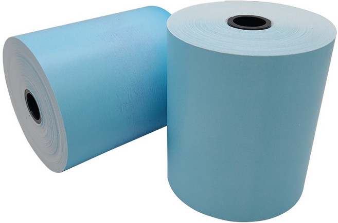 <당일출고>[한솔] 컬러 감열지 79x70 지관12mm (10롤/파랑/분홍/노랑) BPA-FREE 무약관 영수증 Hansol, 10롤