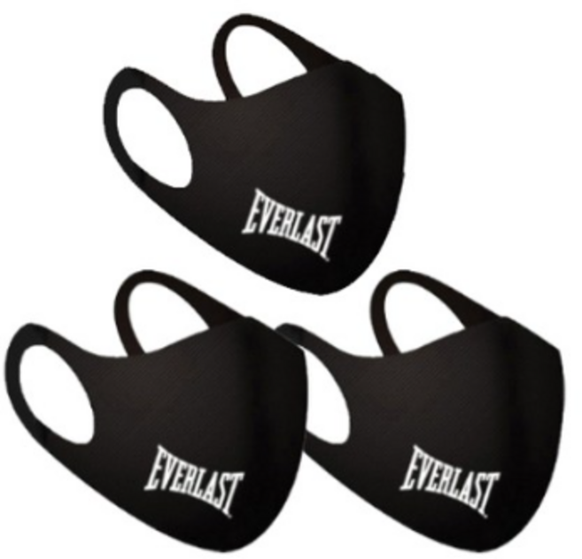 에버라스트 패션마스크 숨쉬기 편한 마스크 3개입 마스크케이스 여성용 남성용 특대형마스크