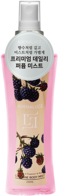 아데나루체 코롱바디미스트 블랙베리향, 1개, 200ml