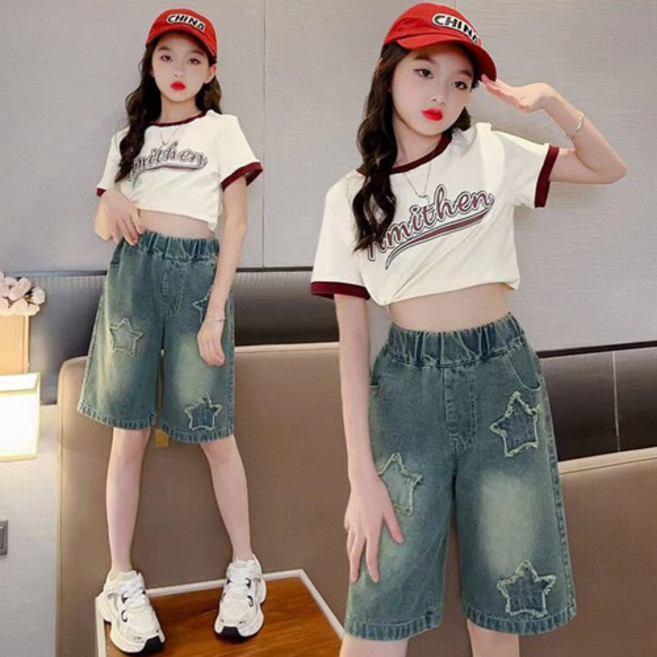 헬로가든 쓰리스타 청 반바지