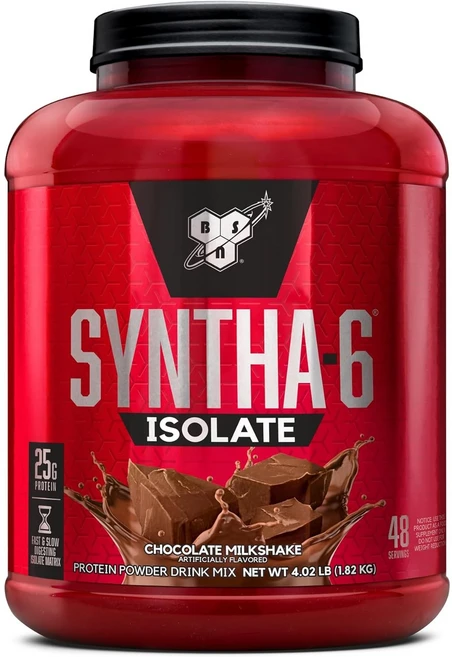 BSN SYNTHA-6 ISOLATE 비에스엔 신타6 48서빙 1.82kg (4 lb) 5가지 맛, 1개 - 쿠팡